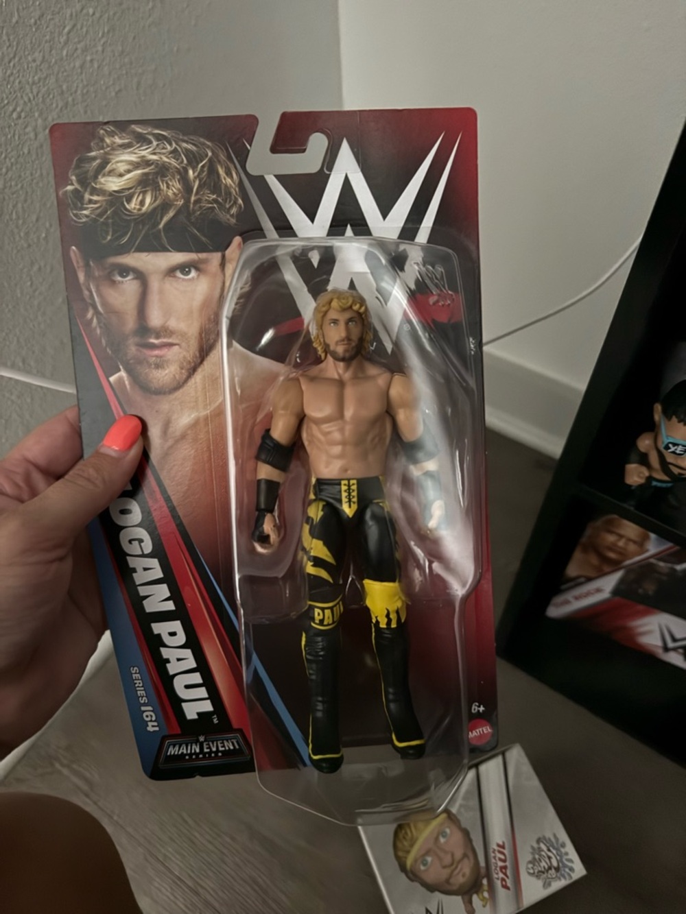 WWE Logan Paul Action Figure - Black and Yellow